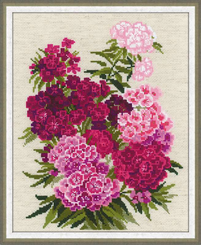 RIOLIS cross stitch kit Sweet William