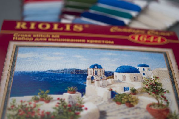 RIOLIS cross stitch kit Santorini