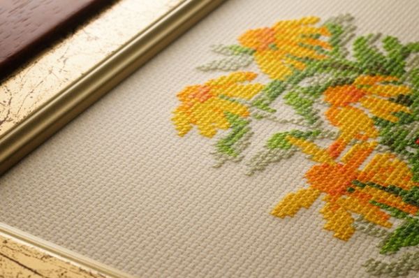 Cross stitch kits Rooster and Hen