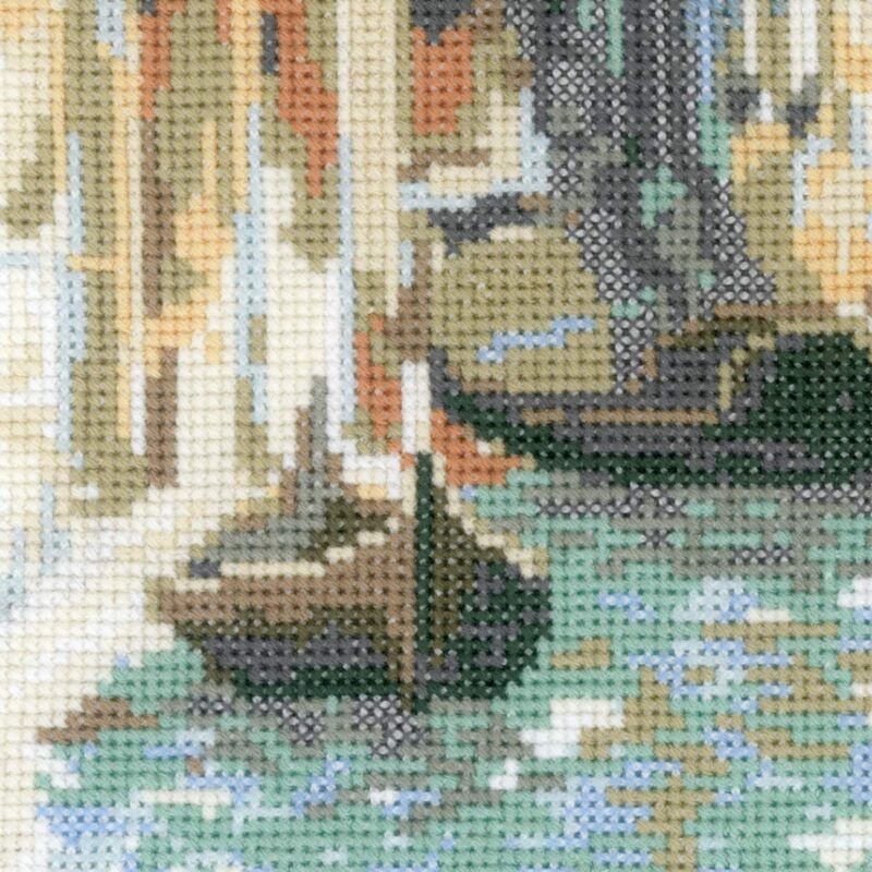 1552 Venice. Bridge of Sighs Cross Stitch Kit - Image 4