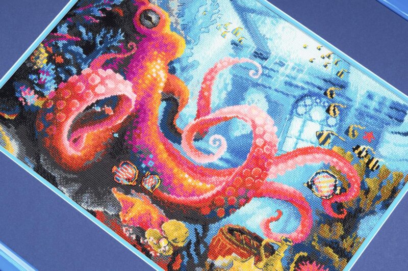 1788 The Underwater Kingdom Cross Stitch Kit - Image 2