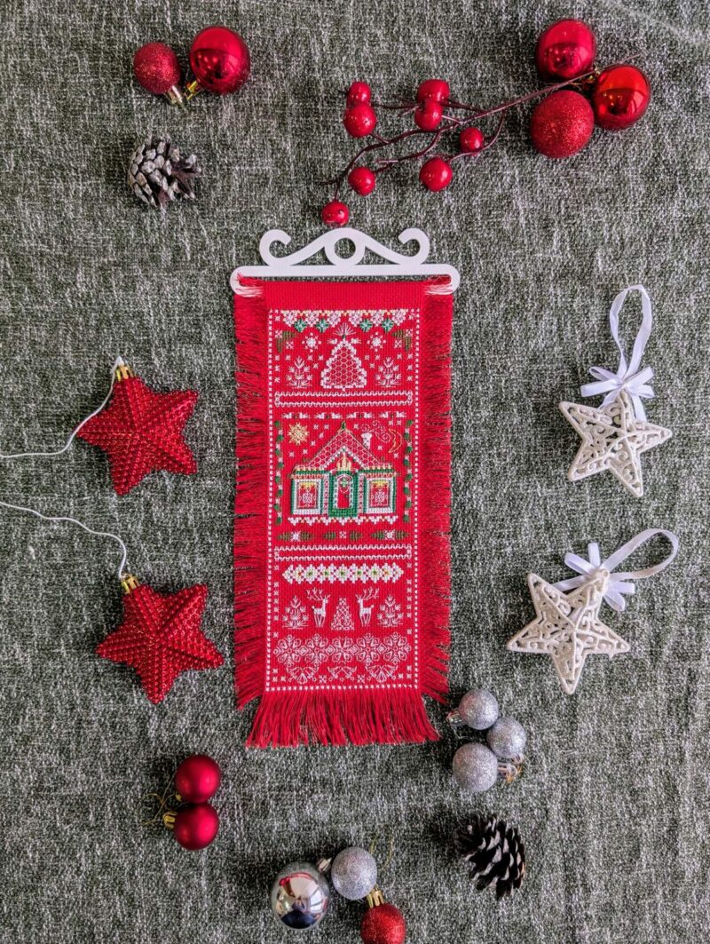 1897 Lapland Cross Stitch Kit with Aida fabric - Image 4