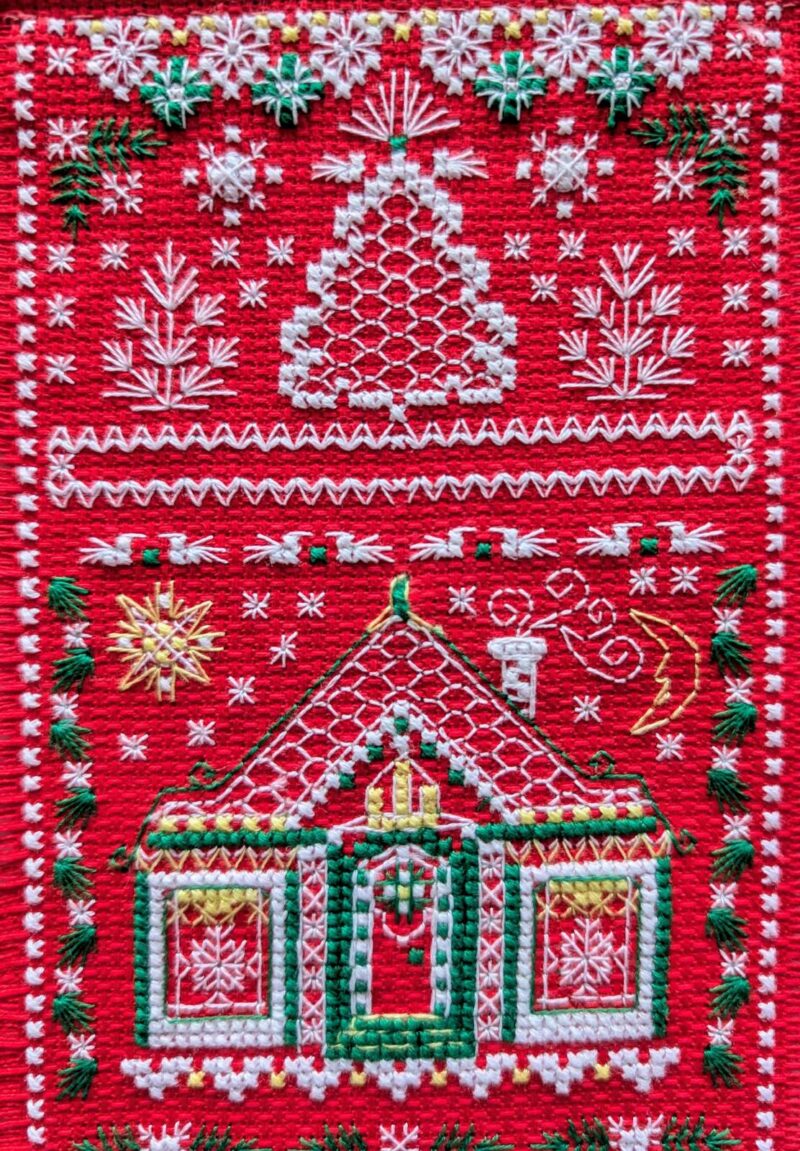 1897 Lapland Cross Stitch Kit with Aida fabric - Image 5