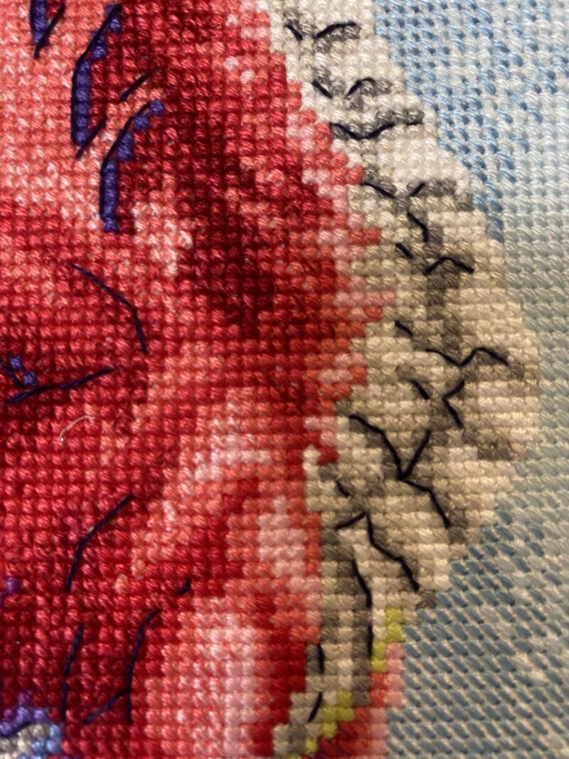2127 Your Mighty Dragon Cross Stitch Kit with Aida - Image 4