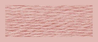 Close-up of RIOLIS wool/acrylic embroidery thread, showing its soft texture and even fibers for smooth stitching.