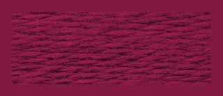 Close-up of RIOLIS wool/acrylic embroidery thread, showing its soft texture and even fibers for smooth stitching.