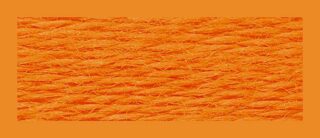 Close-up of RIOLIS wool/acrylic embroidery thread, showing its soft texture and even fibers for smooth stitching.