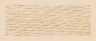 Close-up of RIOLIS wool/acrylic embroidery thread, showing its soft texture and even fibers for smooth stitching.