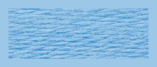 Close-up of RIOLIS wool/acrylic embroidery thread, showing its soft texture and even fibers for smooth stitching.