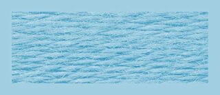 Close-up of RIOLIS wool/acrylic embroidery thread, showing its soft texture and even fibers for smooth stitching.