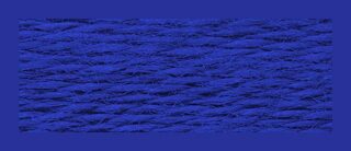 Close-up of RIOLIS wool/acrylic embroidery thread, showing its soft texture and even fibers for smooth stitching.