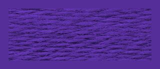 Close-up of RIOLIS wool/acrylic embroidery thread, showing its soft texture and even fibers for smooth stitching.