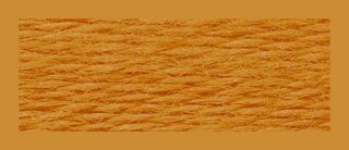 Close-up of RIOLIS wool/acrylic embroidery thread, showing its soft texture and even fibers for smooth stitching.