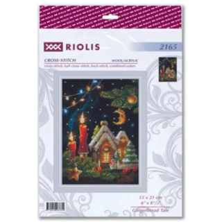 If you’re looking to add cozy holiday magic to your space, the Gingerbread Tale Cross-Stitch Kit will become a project you’ll love stitching as much as you’ll enjoy displaying the finished festive scene.