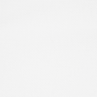 Zweigart 18 count white Aida embroidery fabric, folded and shown in clean, crisp white.